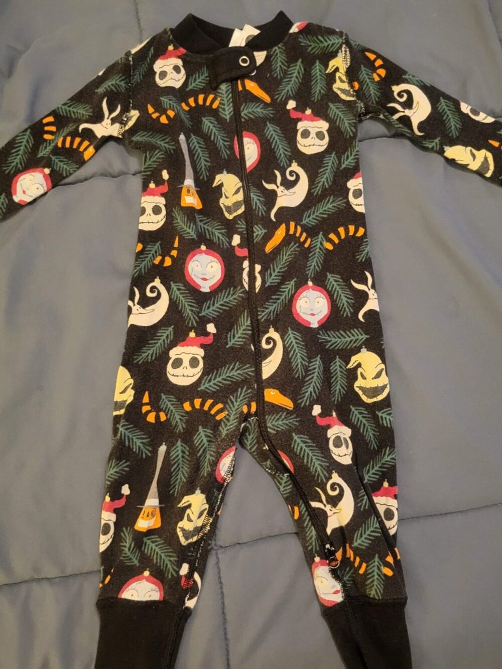 Hanna Andersson Nightmare Before Christmas PJs 12-18 months